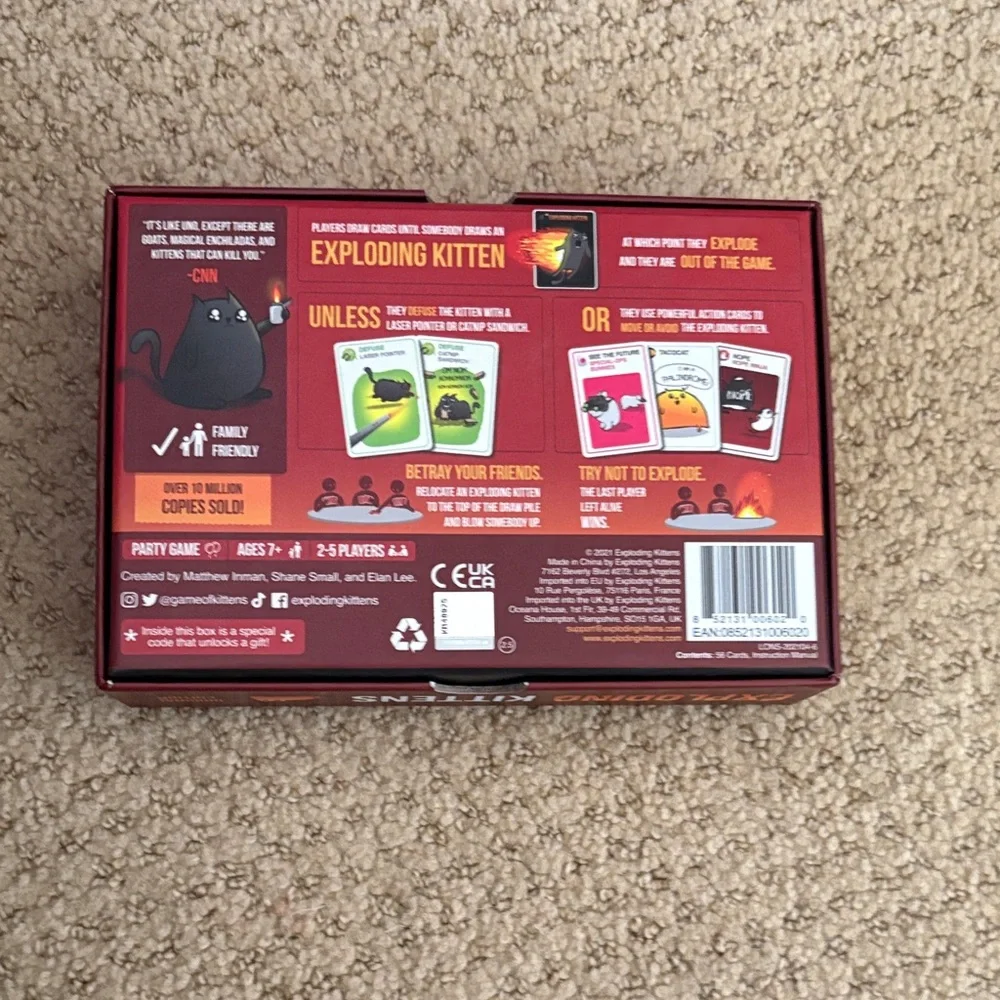 Exploding Kittens Party Game - Picture 2 of 2